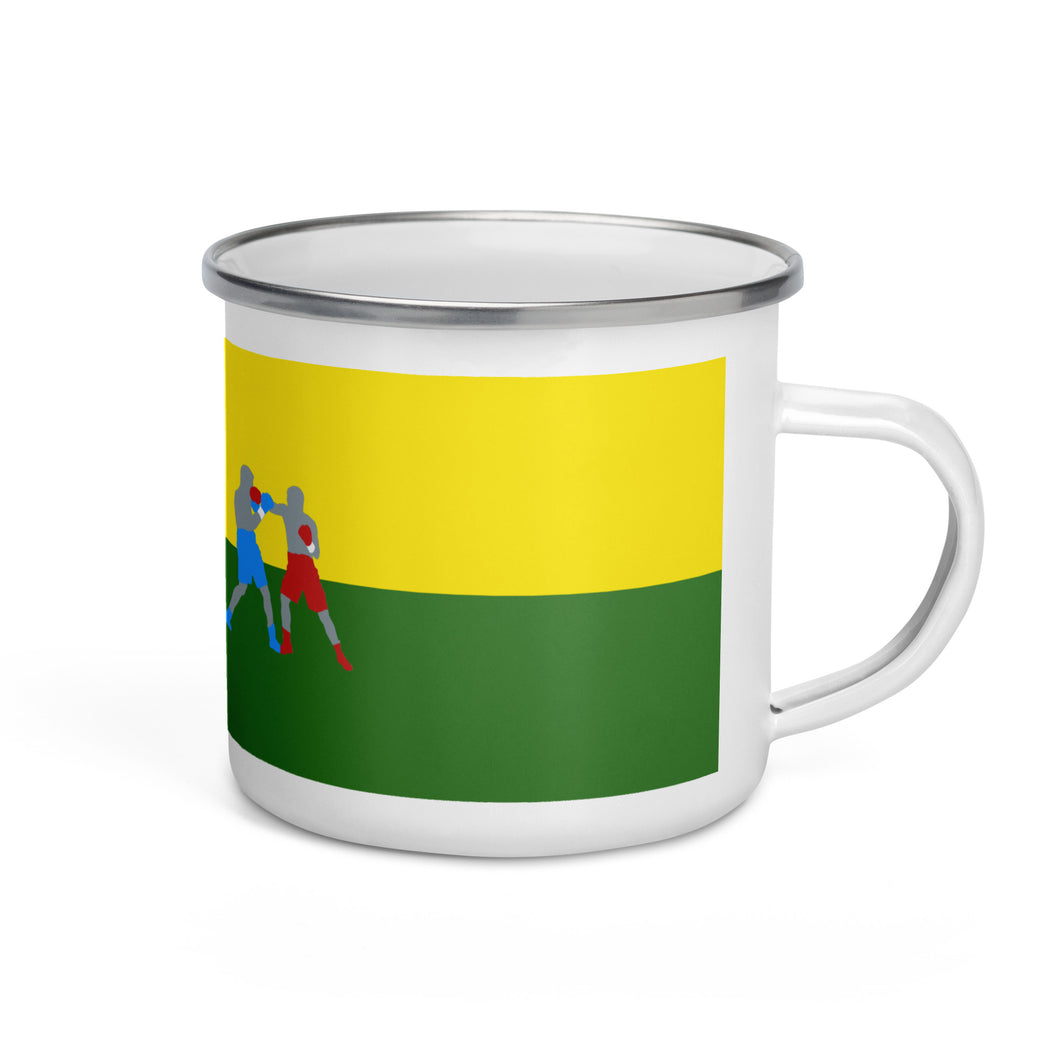 The Boxer Enamel Mug